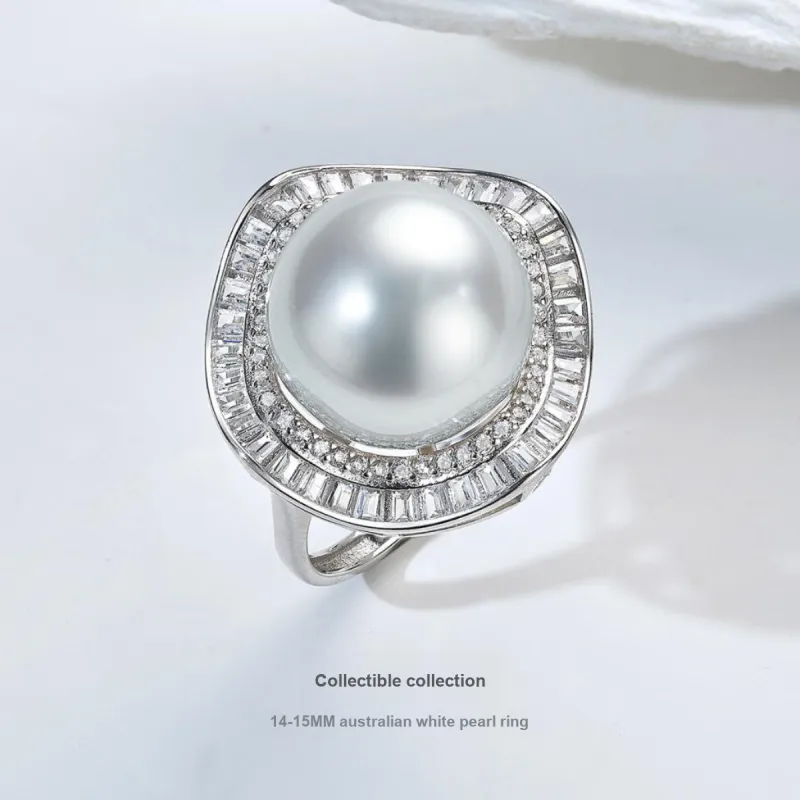 ME LUXE Pearl Rings Women's-1