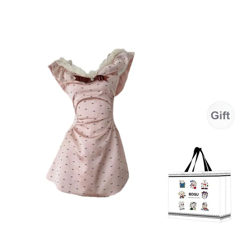 BDGU Sleeveless Dresses Women's Pink-0