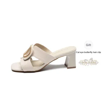 ZHR Slide Slippers Women's Beige, Black, Nude