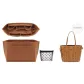 Brown Medium Size Felt Liner[Comes with Lipstick Pouch]