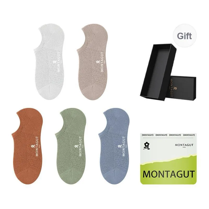 Montagut No Show Socks Men's Gift Box Combination-36