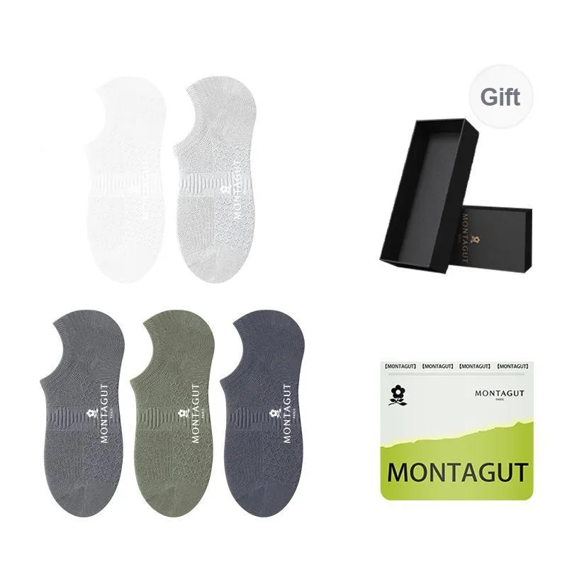 Montagut No Show Socks Men's Gift Box Combination-36