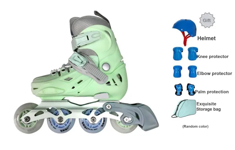 Sway Inline Skate Unisex White/Pink/Green-19