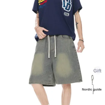 Nordic Raiders Denim Shorts Unisex