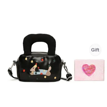 NATTY PU Shoulder Bags Handbags Small Size Women's Black/Red/Brown