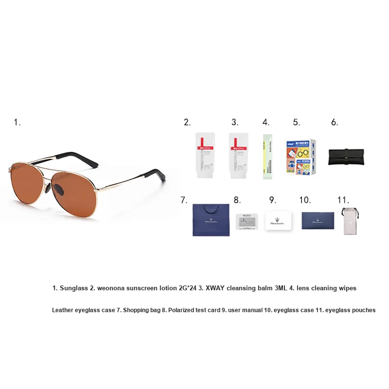 Maserati Oval Sunglasses Unisex-12