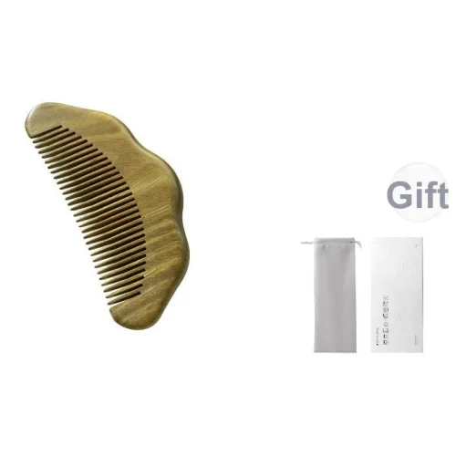 NILIYA Nilex Зеленый сандал Comb Для Мужской и Женской Эксклюзивной Анти Статической Прямых Волос Дом Использование