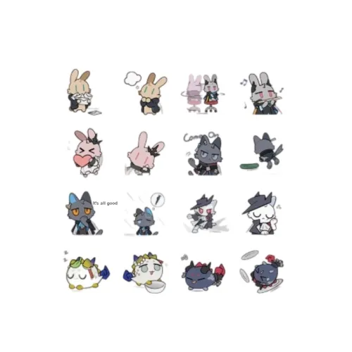 Аркнайтс Наклейка Сумка Meandering And Looming Мерч по IP