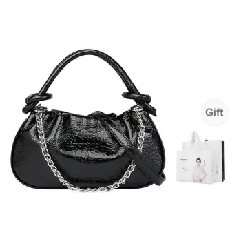 TUCANO PU One Shoulder Handbags Regular Women's Classic Black