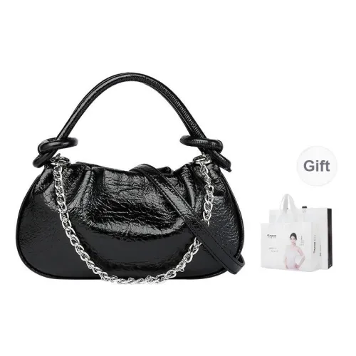 TUCANO PU One Shoulder Handbags Regular Women's Classic Black