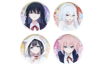BEMOE My Fake Girlfriend's Defending Against Their Attacks Tinplate Badge IP Merch