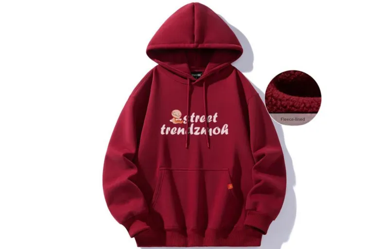 ZMOH Fleece Lined Hoodie Unisex-1