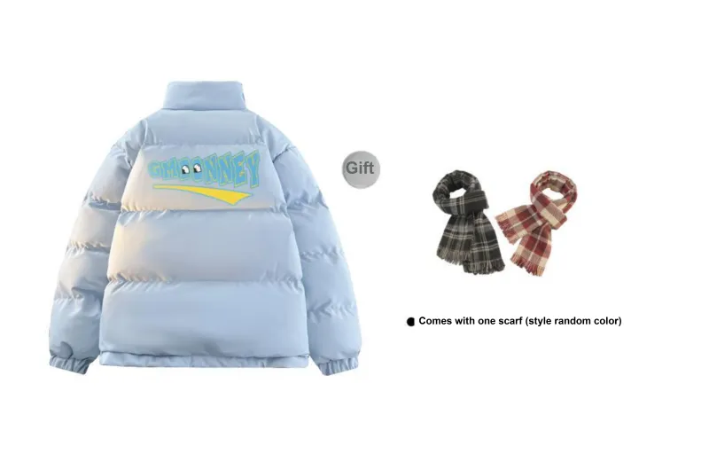 G.M BONNEY Puffer Jacket Coat Unisex-49