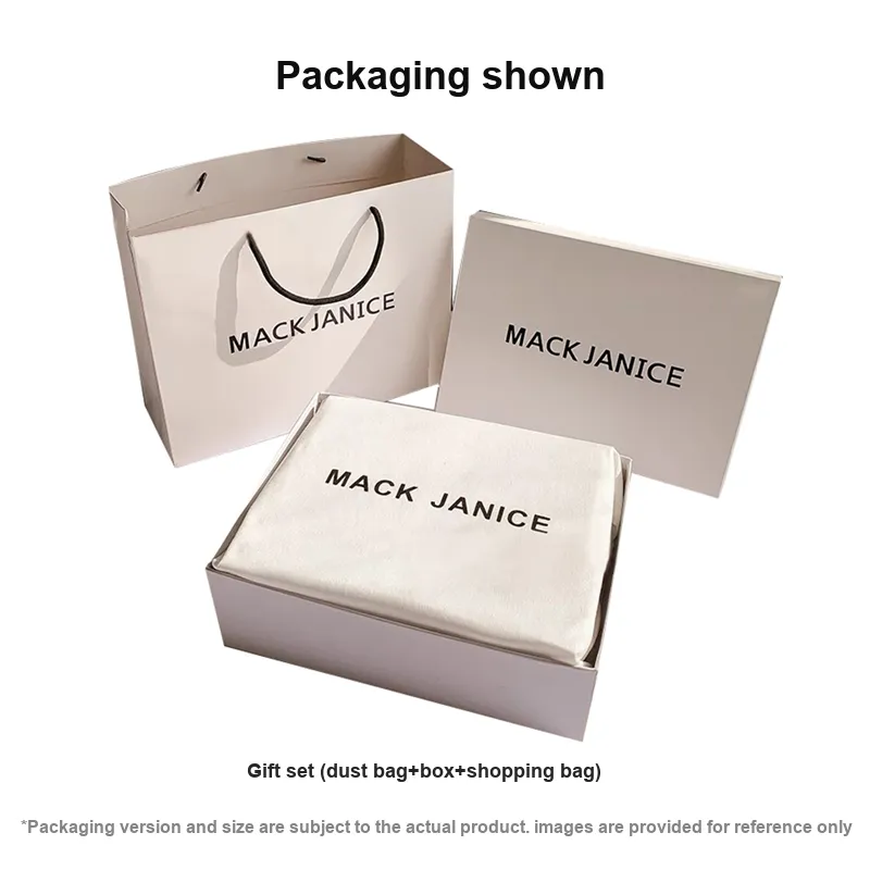 MACKJANICE Canvas Kelly Bag, Shoulder Bag, Handbag Women's Milk White-35
