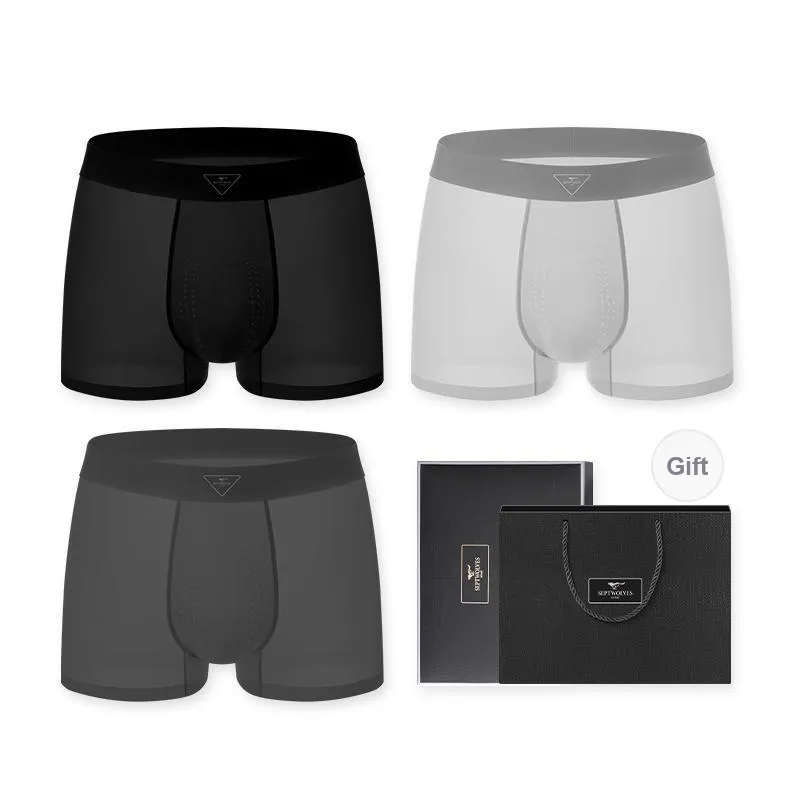 SEPTWOLVES Underpants Men's Box 3 Pack Mixed Color-0