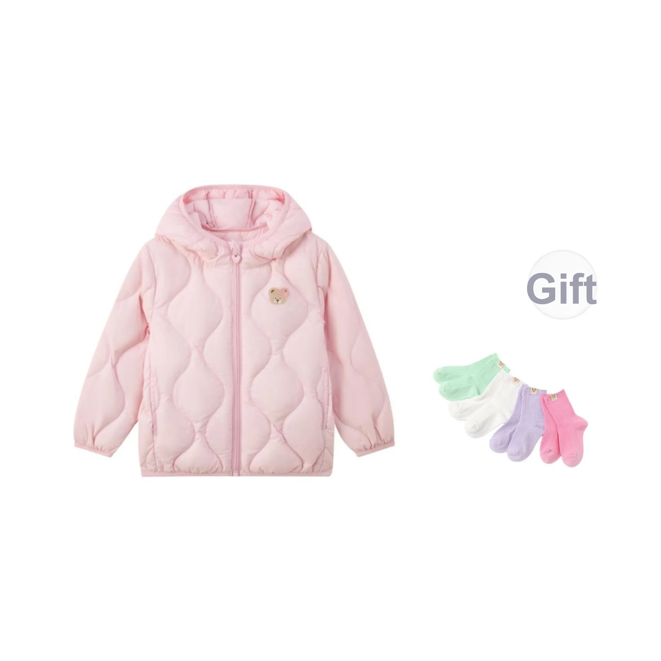 PAW IN PAW Cartoon Bear Детский пуховик