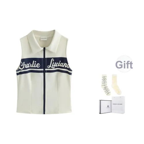 Charlie Luciano Майка Женская Экрю Розыгрыш Коробка+Носки