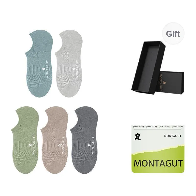 Montagut No Show Socks Men's Gift Box Combination-45