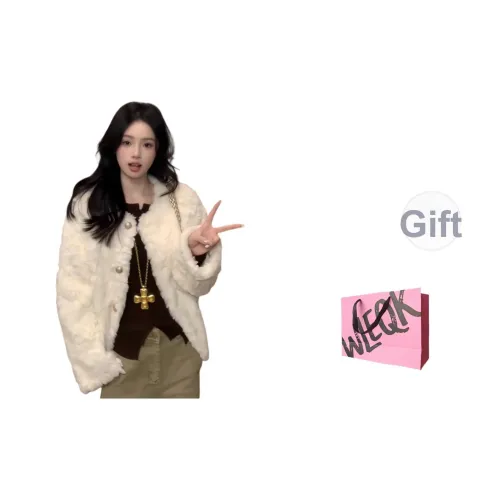 CTRTRC Ecru Женская меховая одежда