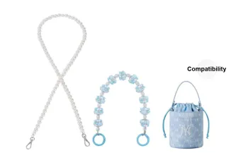 Lan Bao Fan Metal, Alloy Bag Strap Unisex Jackson Yee Denim