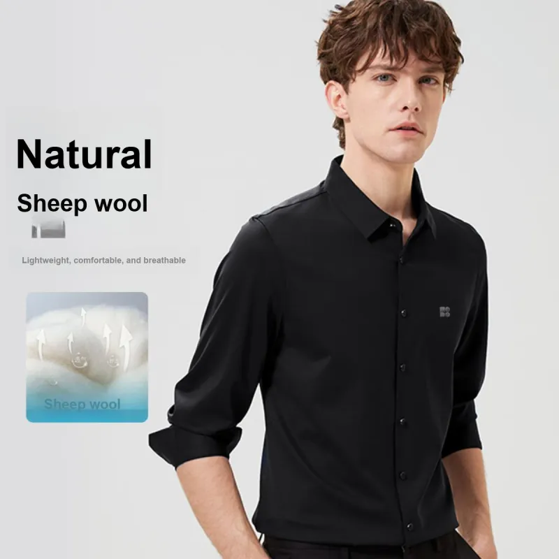 Red bean Polo Shirts Men-8