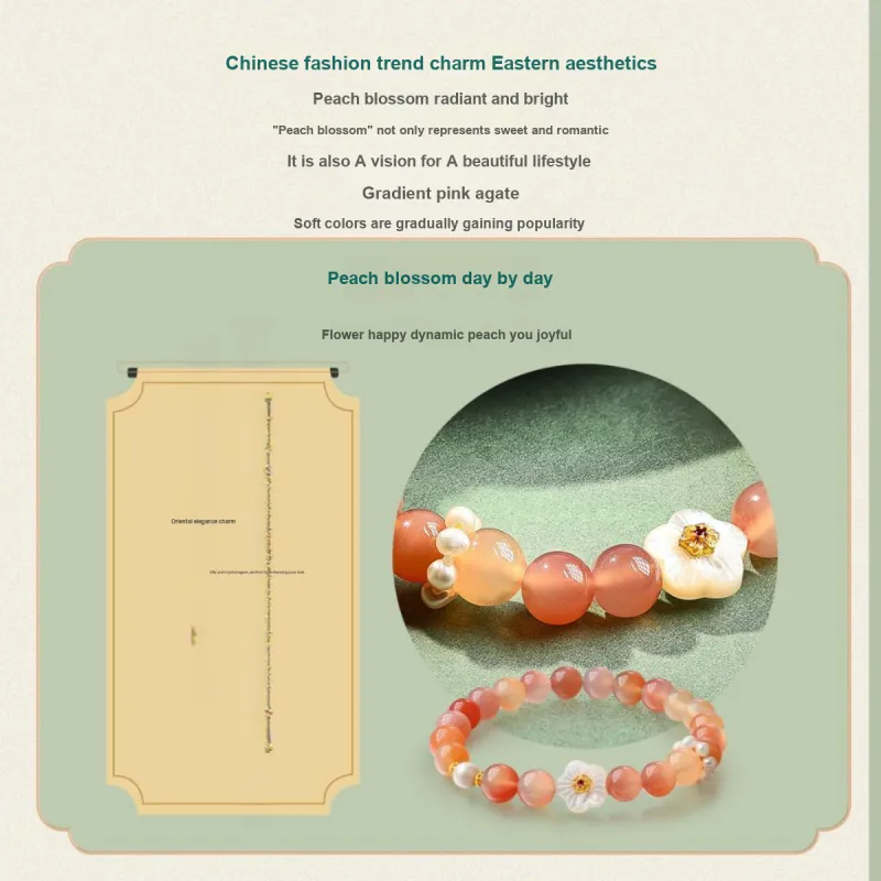 LAOMIAO Agate Bracelets Women's-3
