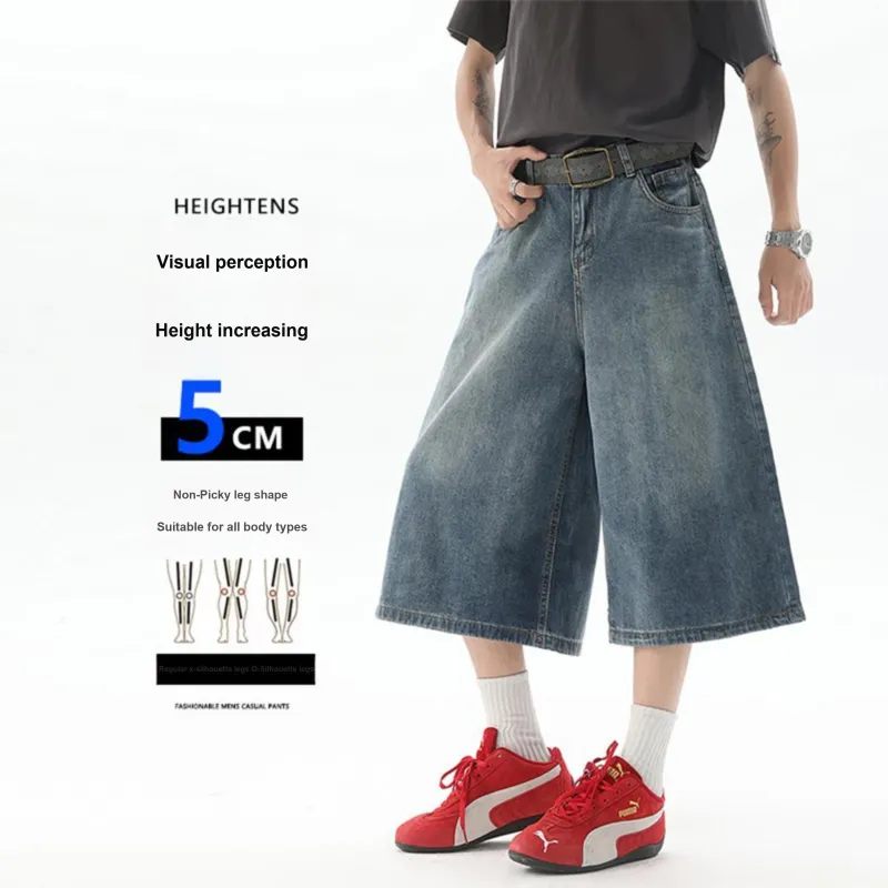 DANGERTIGER Denim Shorts Unisex-6