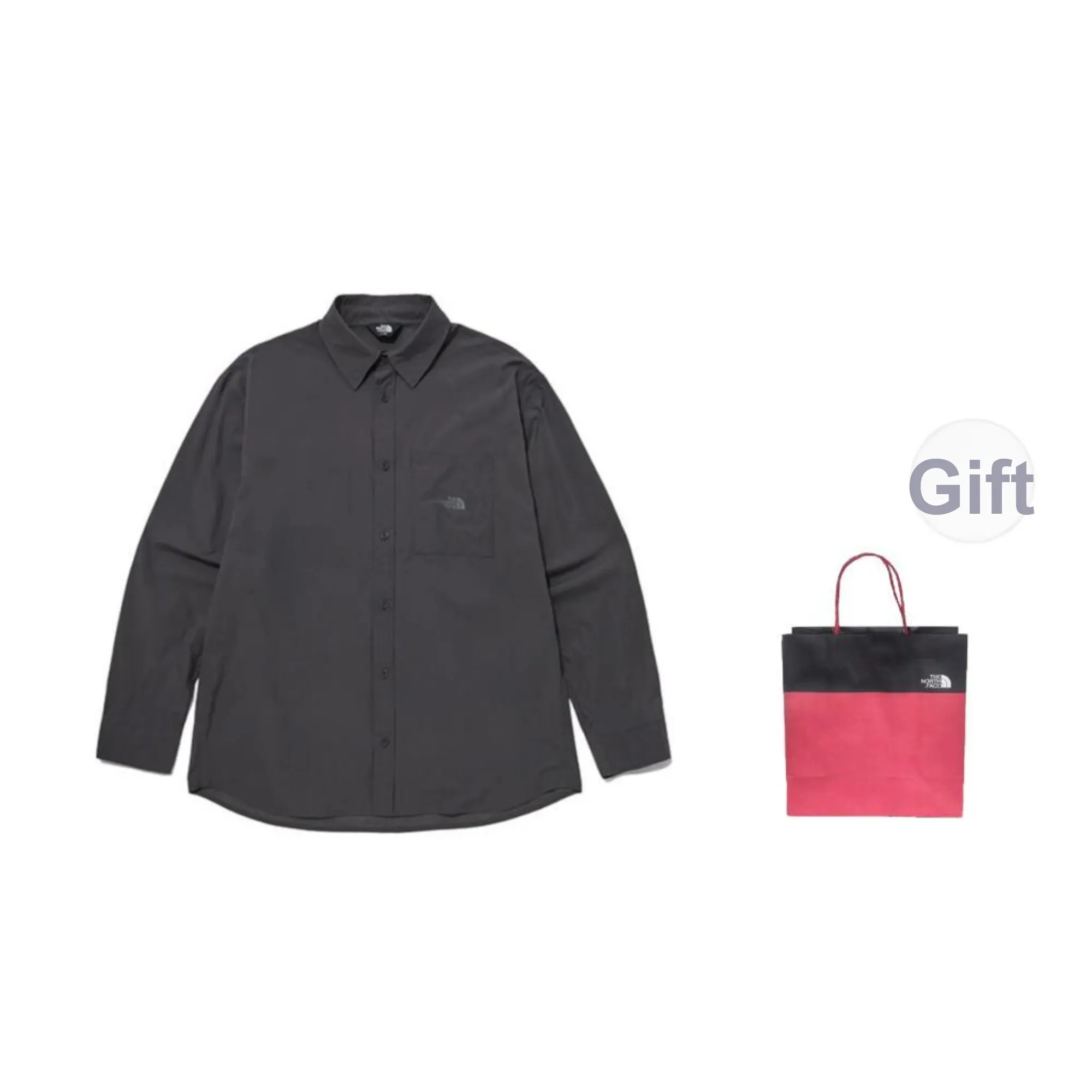THE NORTH FACE Shirt Unisex Dark Gray