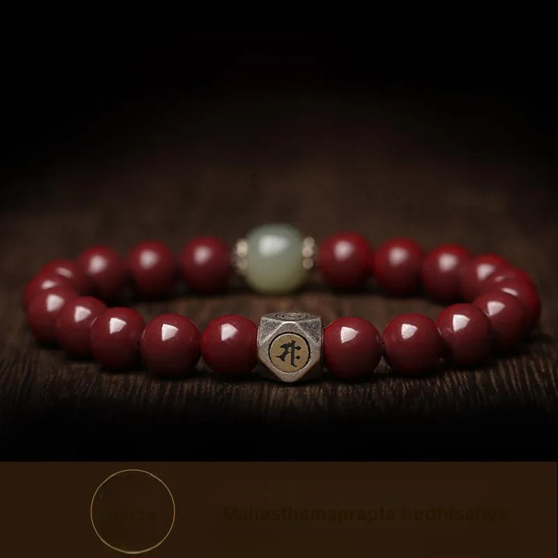 Bubble Scallops Cinnabar Bracelets Unisex-12