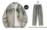 Blue Denim (with Free Washed Jeans)