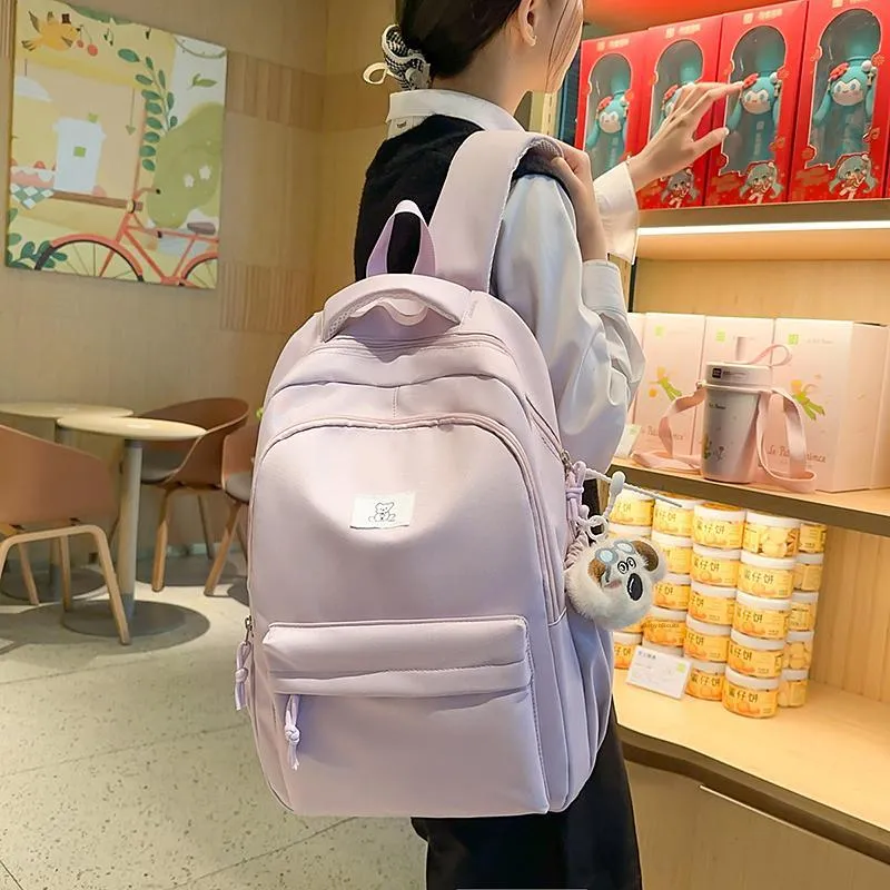 Wolfhorse Nylon Backpack Regular Unisex Multicolor-36