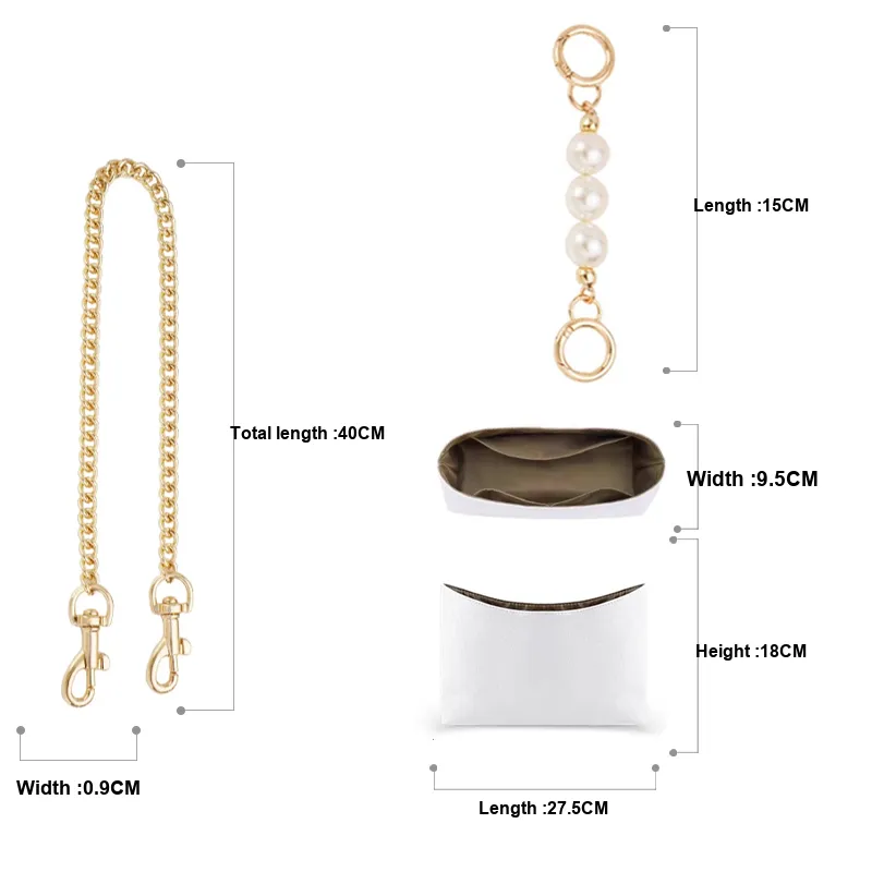 Metal Bag Accessory Women's Gold-6