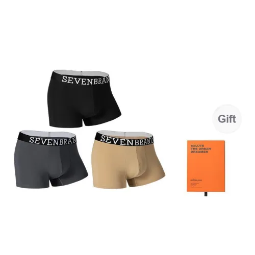 SEVEN Underpants Men's 3-Piece Gift Box Set