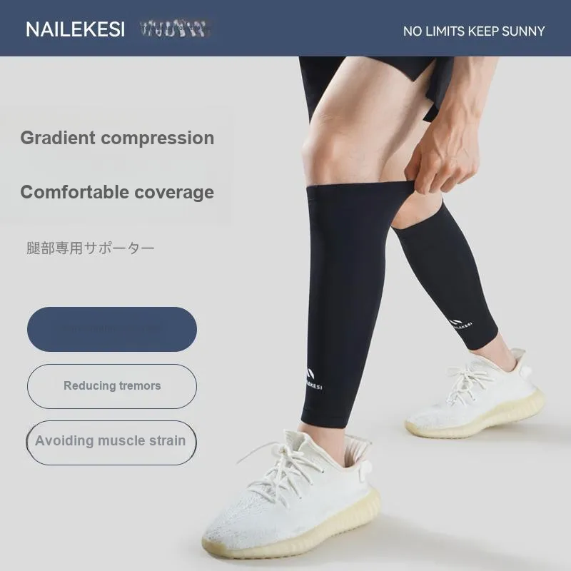 NAILEKESI Cycling And Running Leg Guards Unisex Professional Protective-2