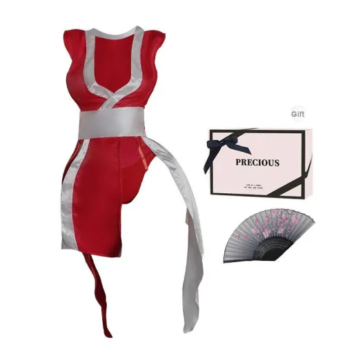 TLXT Красный Вентиляторы Коробка Женские Ночные сорочки