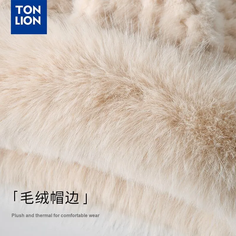 Tonlion Polyester Hoods & Plush Hats Unisex-3