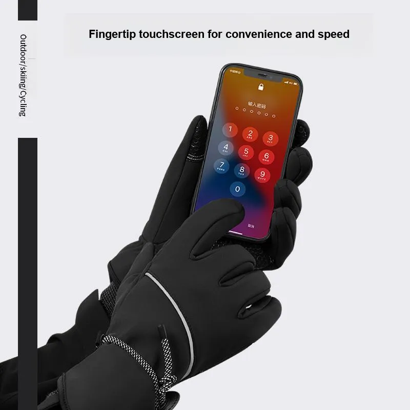 NANJIREN Thickened Sports Gloves Men's-3