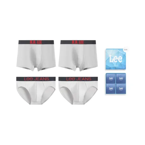 Lee совместный бренд Xline Трусы Мужские 4 шт Подарочный набор в коробке