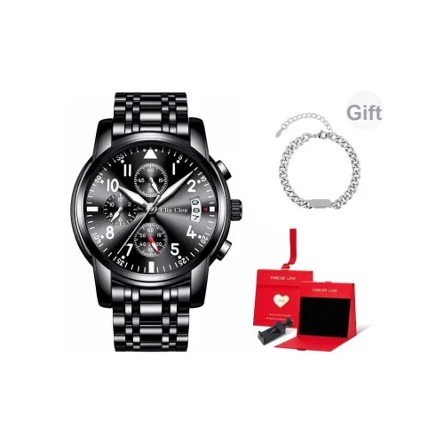 Clip Clop Кварцевый механизм нержавеющая сталь ремешок мужские часы многоцветный циферблат часов