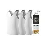 Loose Fit 3 Pack (White+White+White)