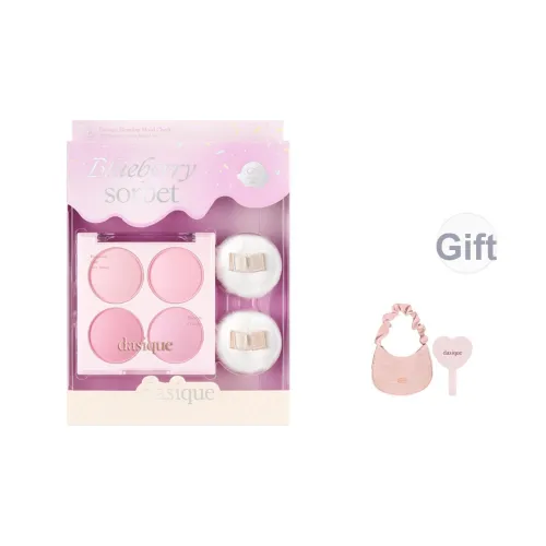 Dasique Ice Cream Collection 4 цвета Румяна Palette Коробка Нелипкий Велюр Легко Смесь Единый Тон Кожи