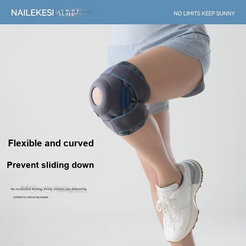 NAILEKESI Badminton Basketball Soccer Unisex Silicone Knee Pads-13