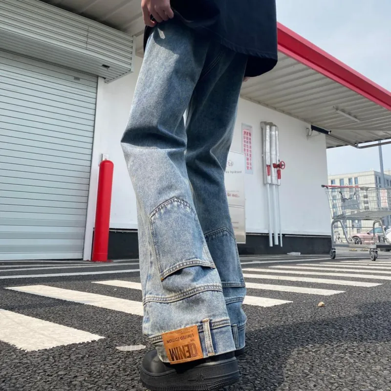 PAINT STAIN Jeans Unisex-14