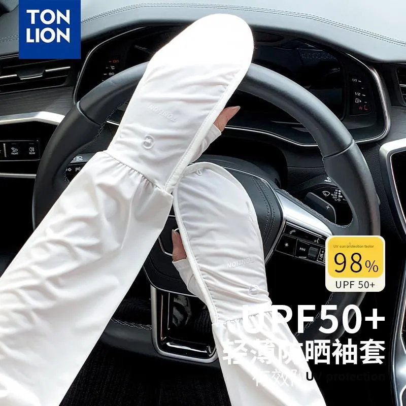 Tonlion Polyamide Sun Protection Sleeves Women's-5