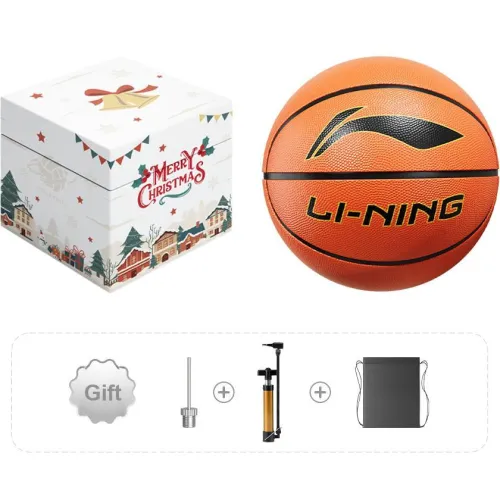 LiNing Rubber Basketball Brown Red Size 7 Size 5 Ball Training