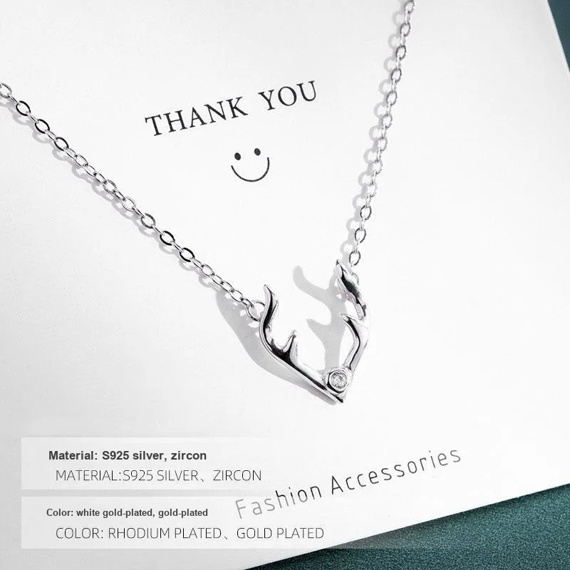 KEMLAIDA 925 Sterling Silver Necklaces Women's-4
