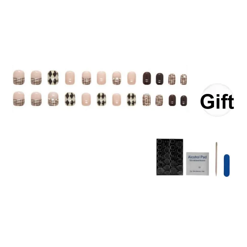 OUYUJI Искусственные ногти Женские