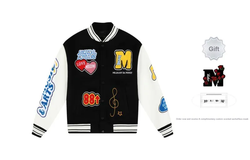 MR.ENJOYDA MONEY Graffiti Letters Unisex Baseball Uniform-0