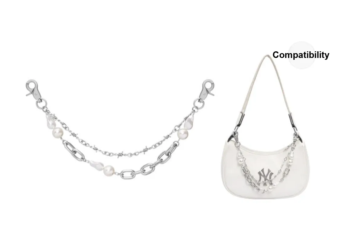 GUYI Alloy Bag Accessory Women's Silver