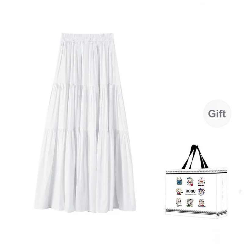 BDGU Casual Long Skirts Women's-1